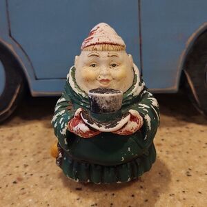 Seymour Dept 56 Monks at Christmas Porcelain Figurine